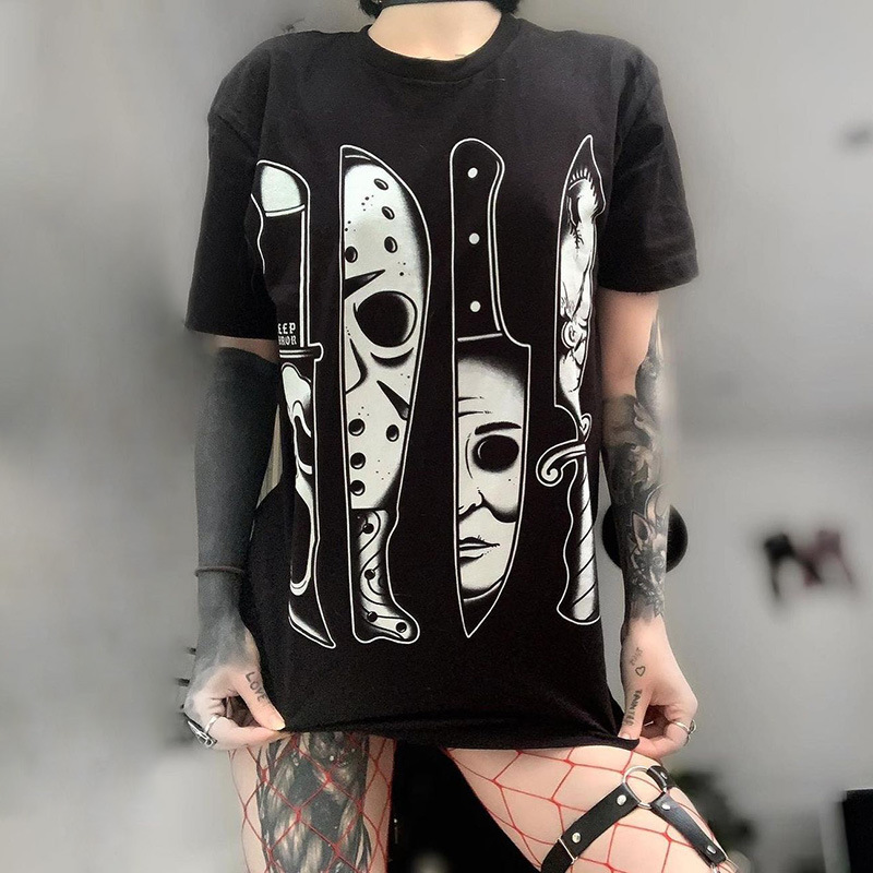 Face hilt print T-shirt-xxchiefs