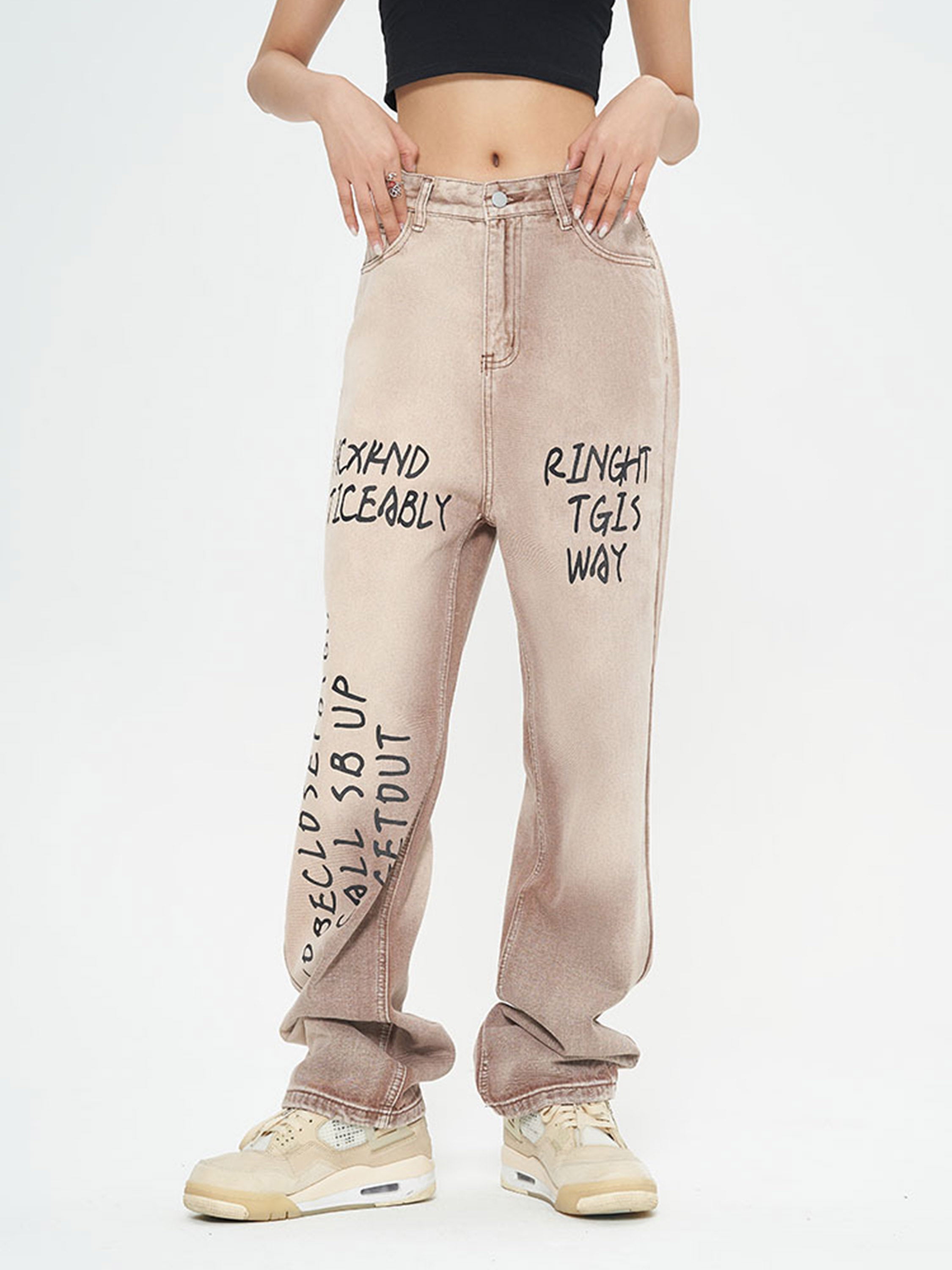 High Street Gradient Do-over Straight-leg Jeans-xxchiefs