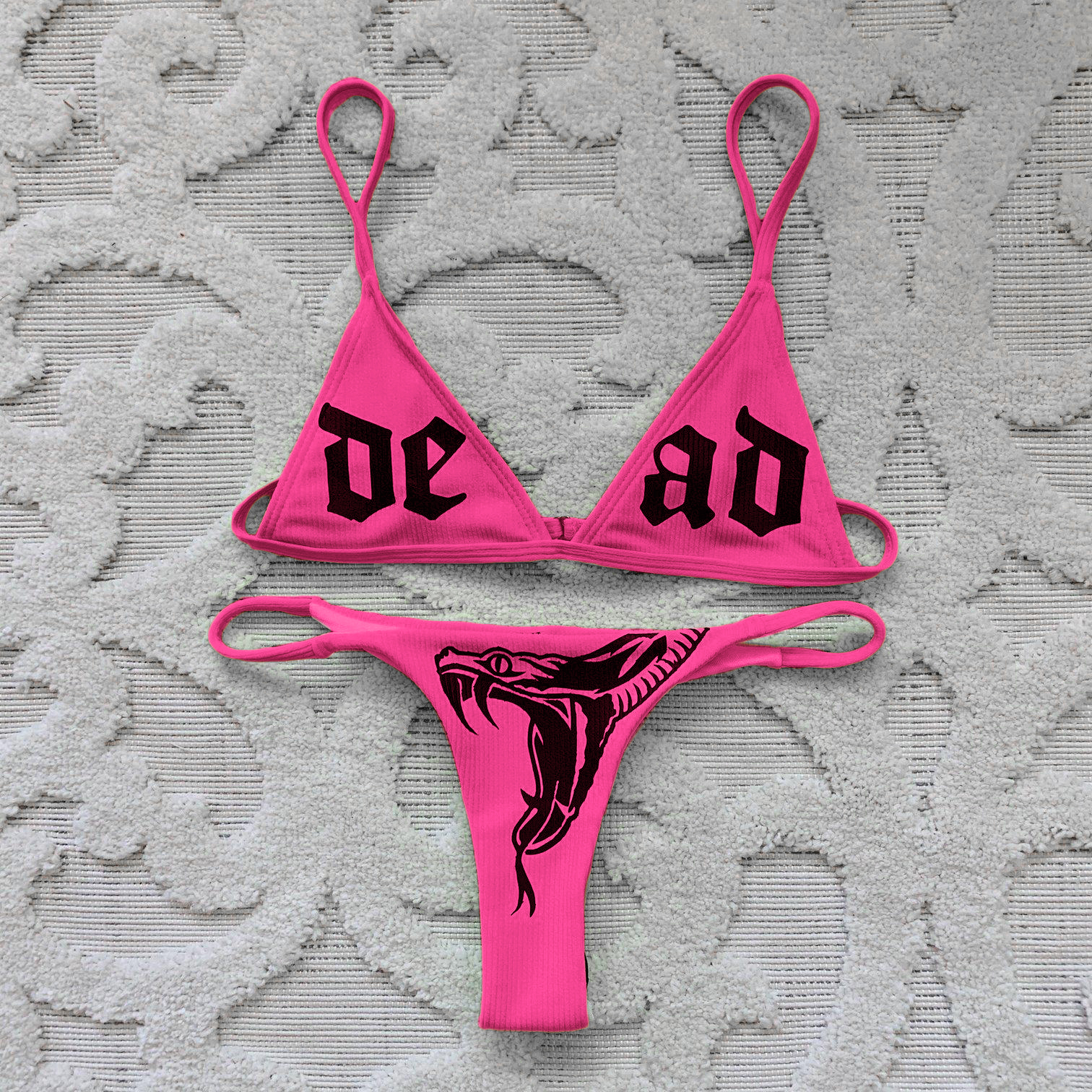 Print Sports Bikini Set-xxchiefs