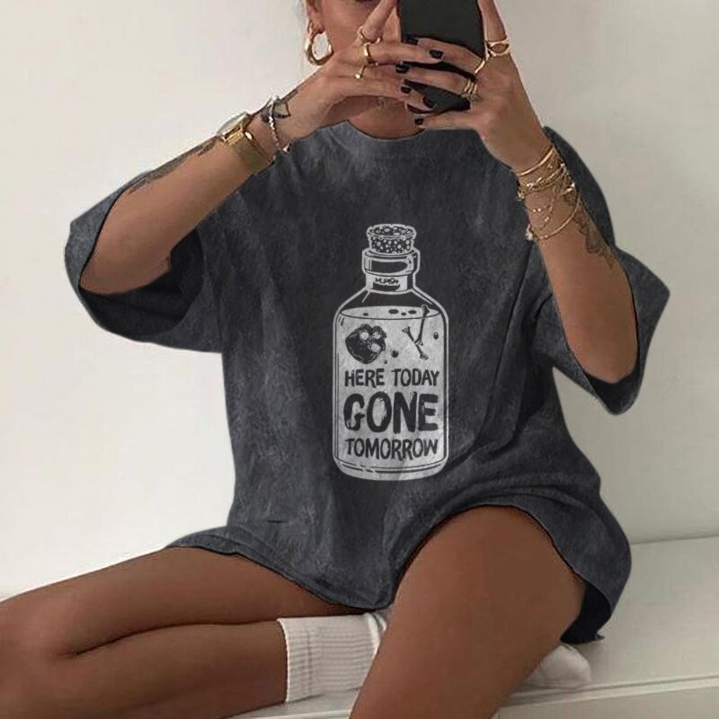 HERE TODAY GONE TOMORROW T-shirt-xxchiefs