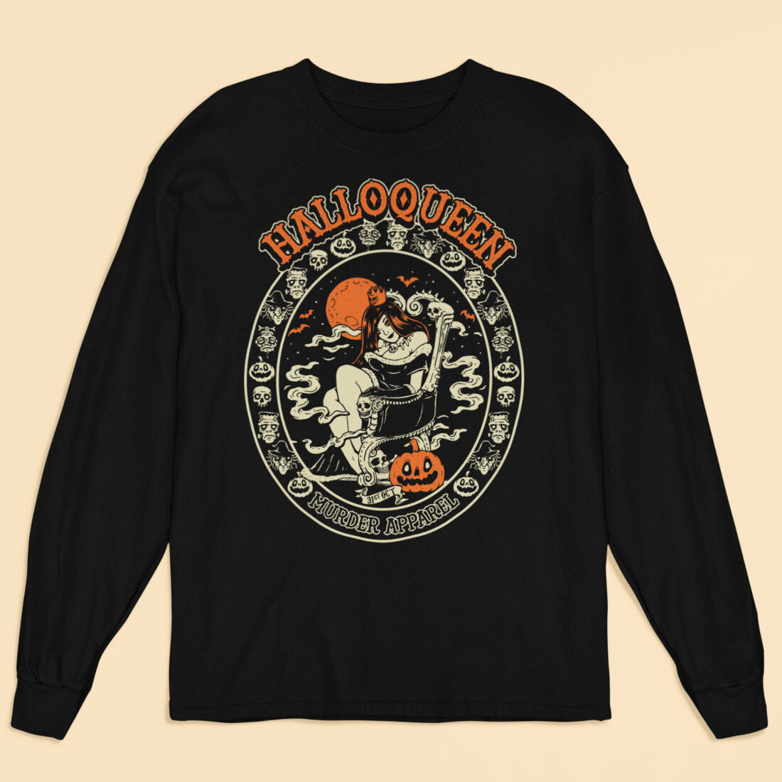 Halloqueen Long Sleeve Shirt-xxchiefs