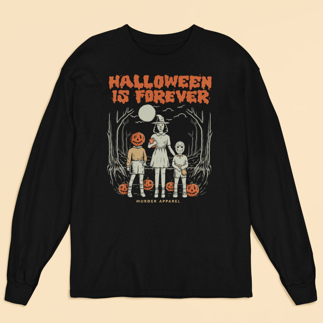 Halloween Is Forever Long Sleeve Shirt-xxchiefs