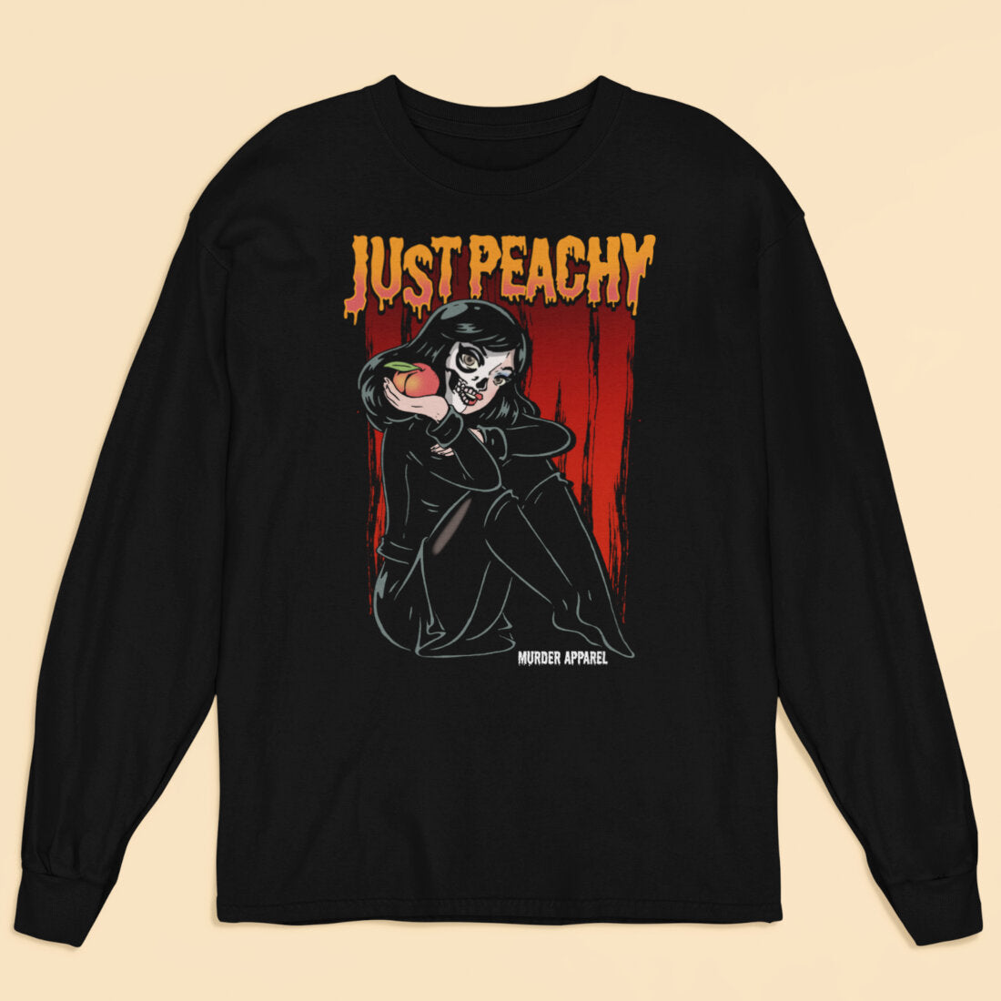Just Peachy Long Sleeve Shirt-xxchiefs