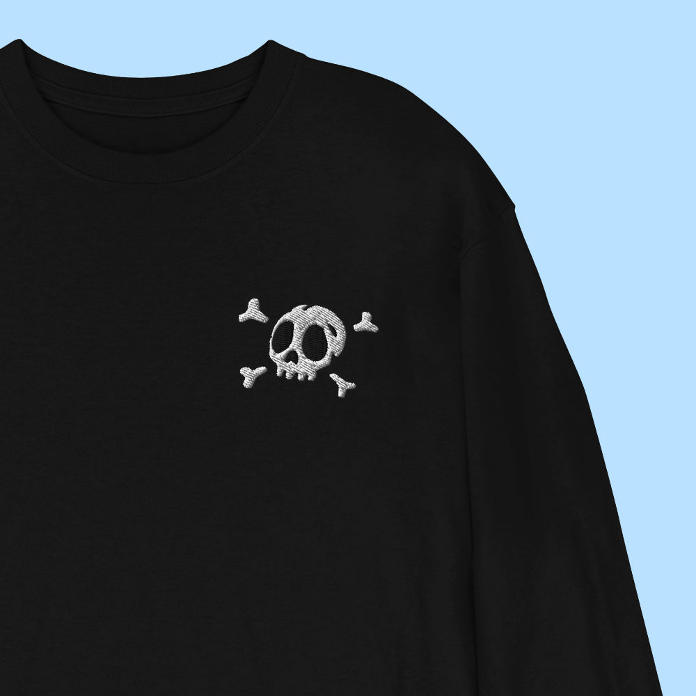 Skulls And Bones Long Sleeve Shirt-xxchiefs