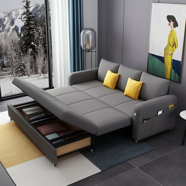 Details 100 sofá cama plegable multifuncional