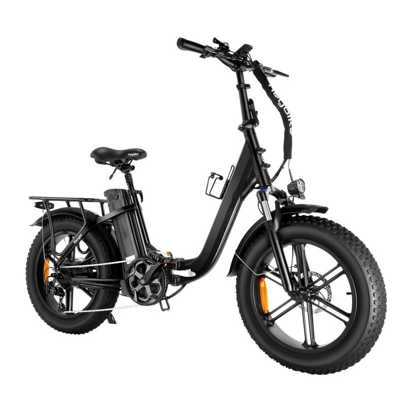 Bicicleta eléctrica plegable - batería extraíble