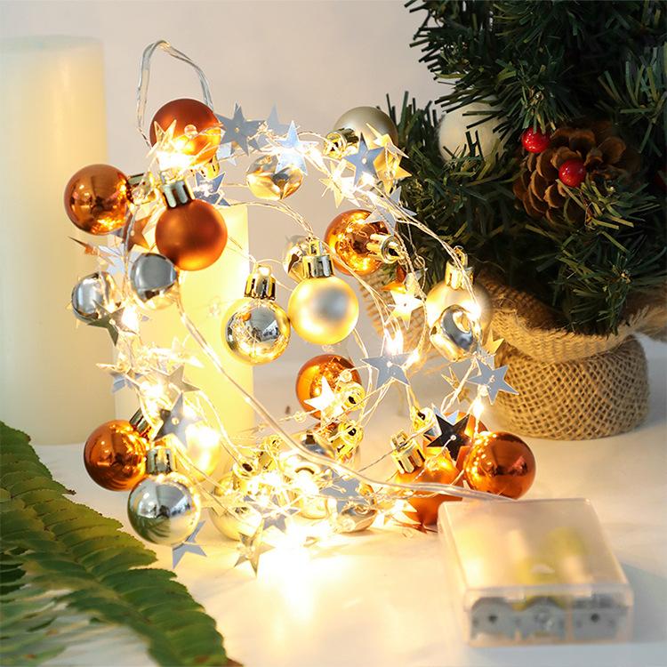 20LED Battery Operated Christmas Tree Ball String Lights