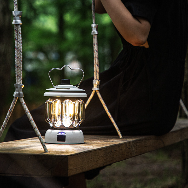Rechargeable Outdoor Retro Portable Camping Lantern
