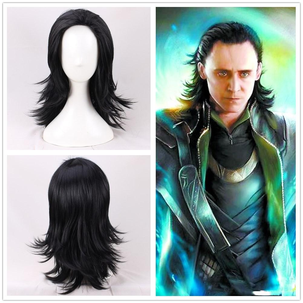 Movie Loki Cosplay Wig Infinity War Thor Hair Halloween Role Play Wig