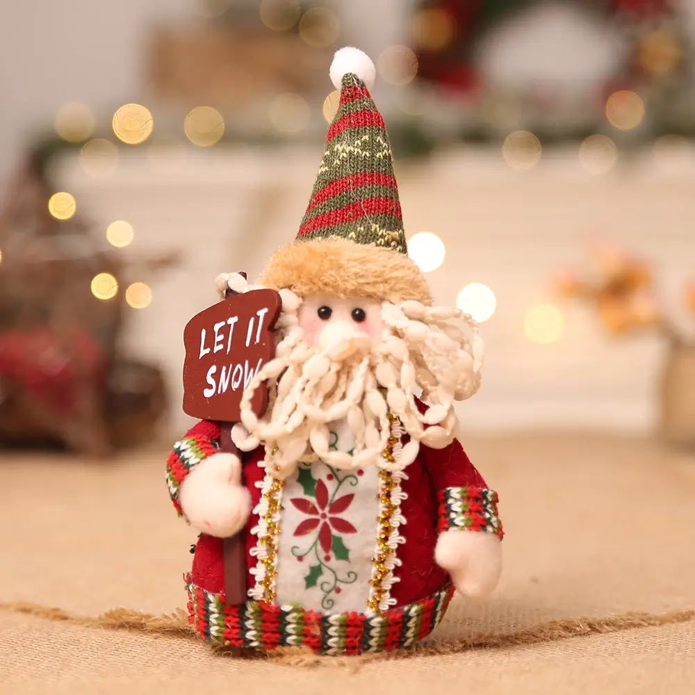 Christmas Decorations Santa Snowman Elk Best Xmas Gifts 2022