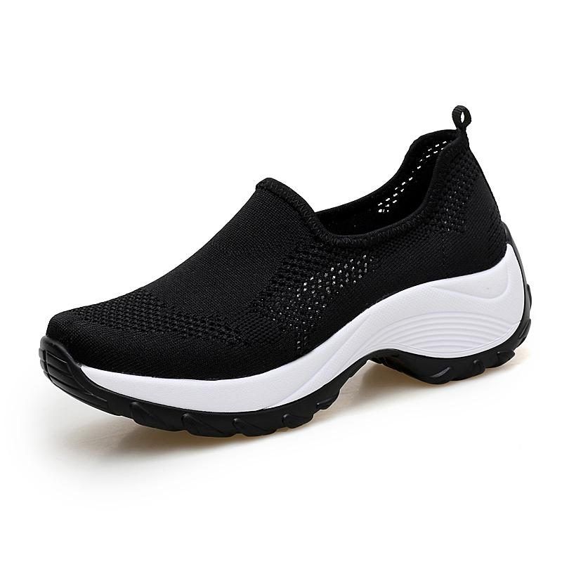 Women Breathable Mesh Running Wearable Casual Shoes