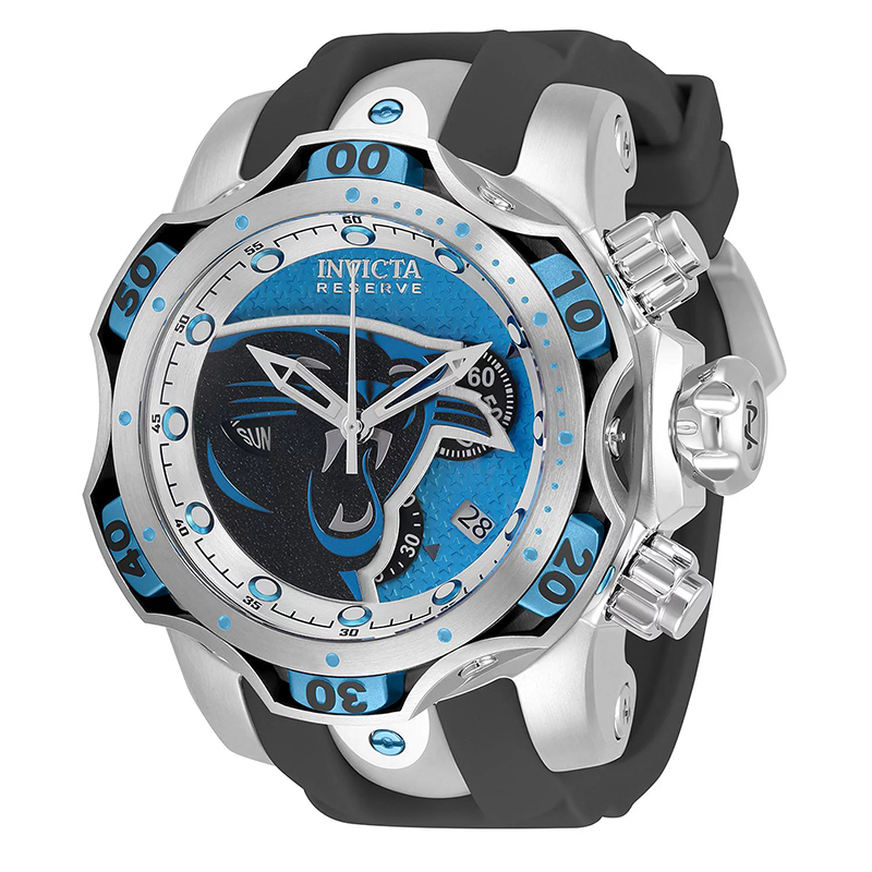 Carolina Panthers Swiss Quartz Chronograph Watch