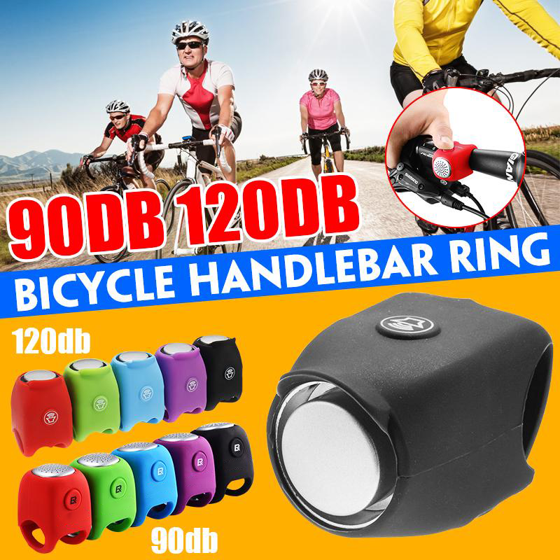 Bike Horns Super Loud Bicycle Bell Horn Electric Portable 