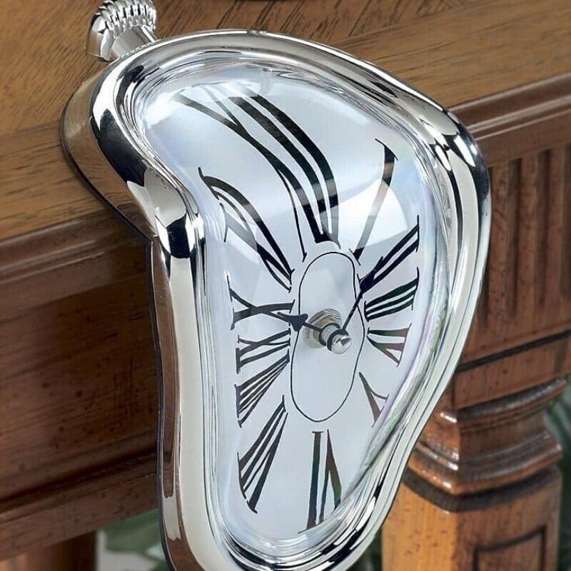 Surreal Melting Distorted Wall Clock Wall Watch Decoration Gift