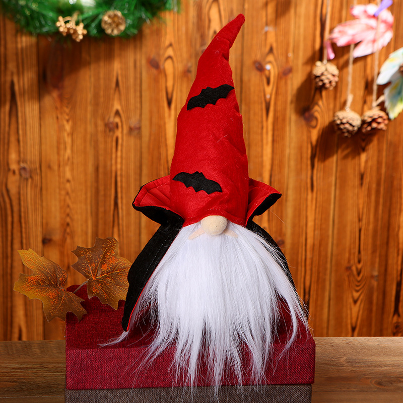 Halloween glowing Vampire Gnomes Plush Decor