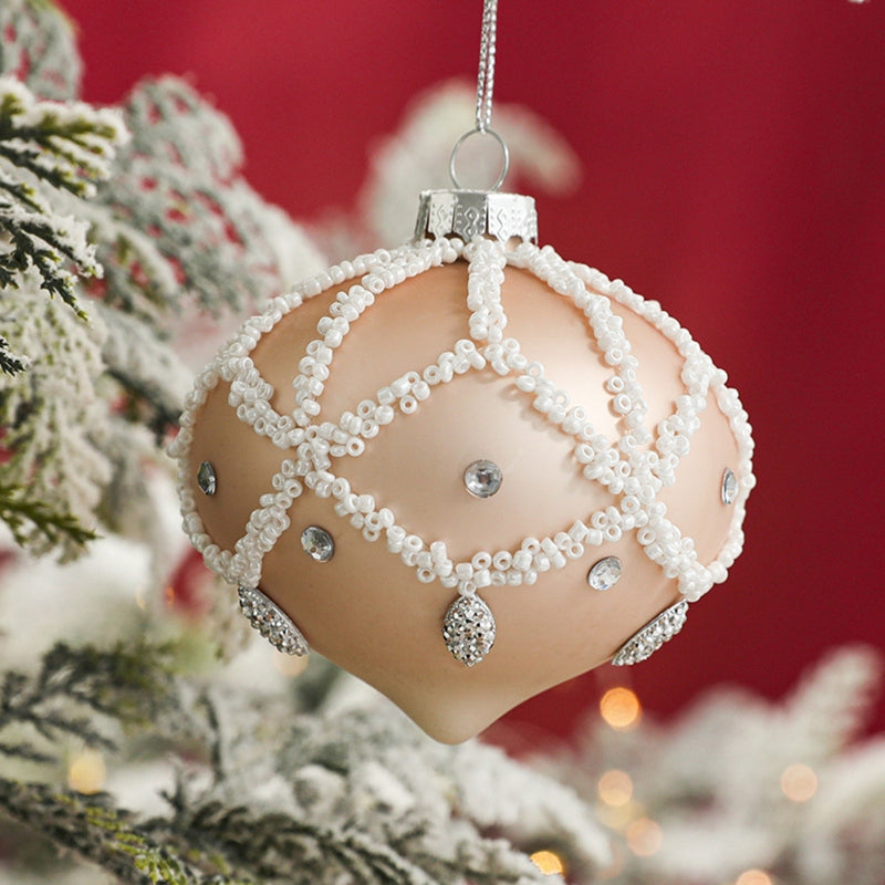 Christmas Glass Ball Drip Ball Christmas Tree Hanging Decoration