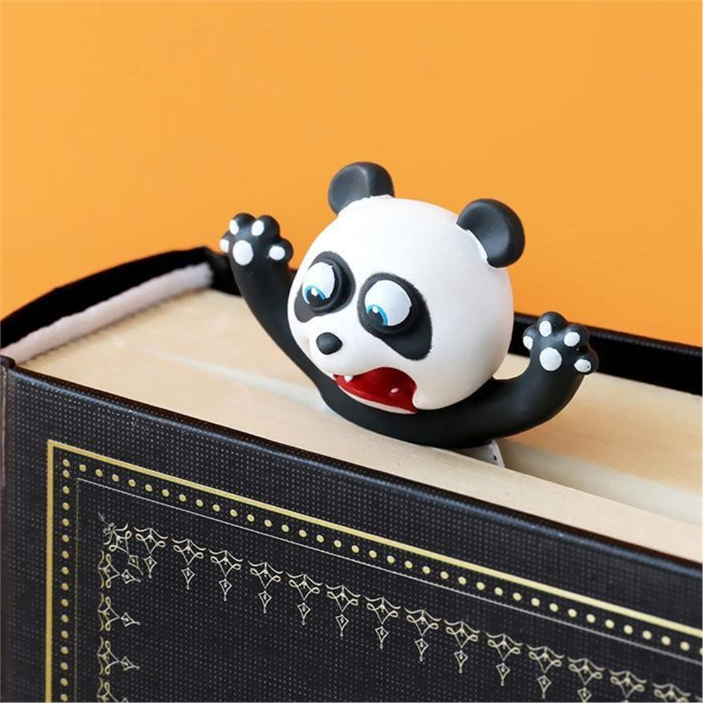 Stationery 3D Stereo Kawaii Cartoon Lovely Animal Wacky Bookmark