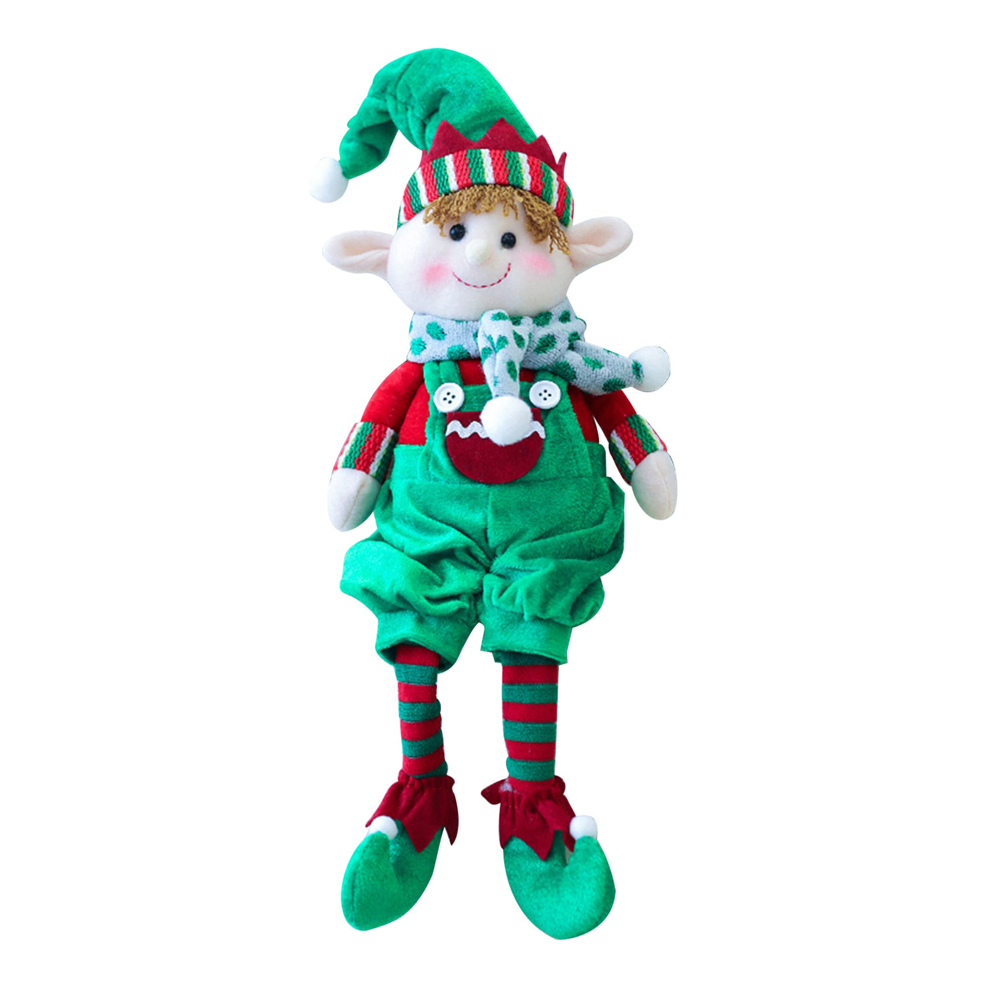 Christmas Leggy Elf Plush Doll Grinch New Year Christmas Festival Decorations