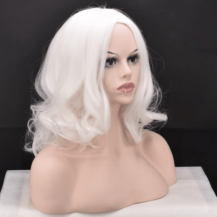 Christmas Accessory Santa Claus Long Curly Wigs Beard Sets