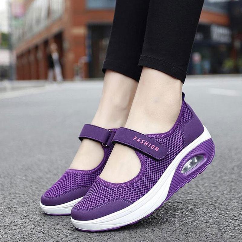 Women's Stretchable Breathable Lightweight Walking Shoes