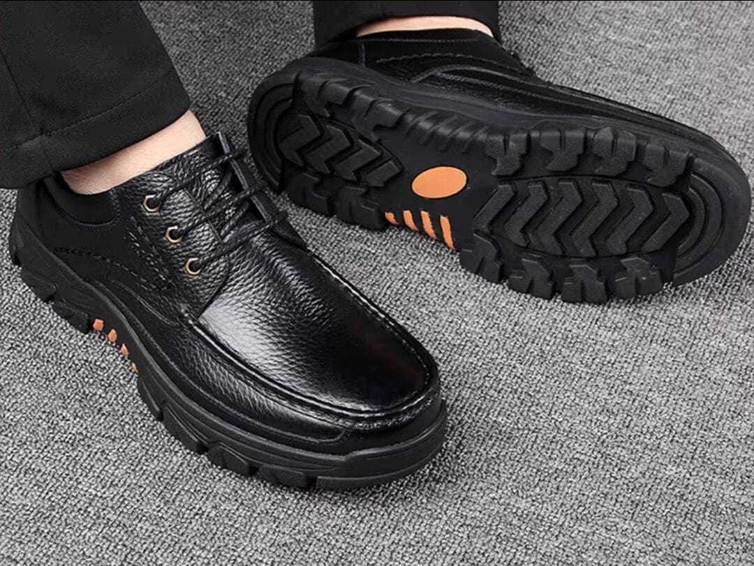 Hot Sale⛄--40% OFF 🎁 Men Waterproof Non Slip Soft Sole Casual Genuine