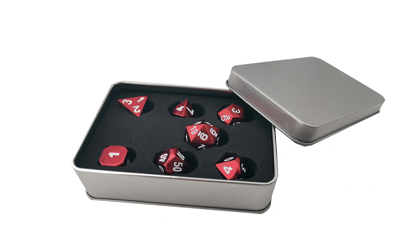 Rectangular Metal Dice Box