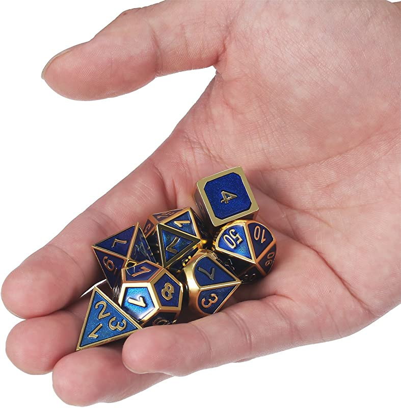 Gold with blue around the numbers