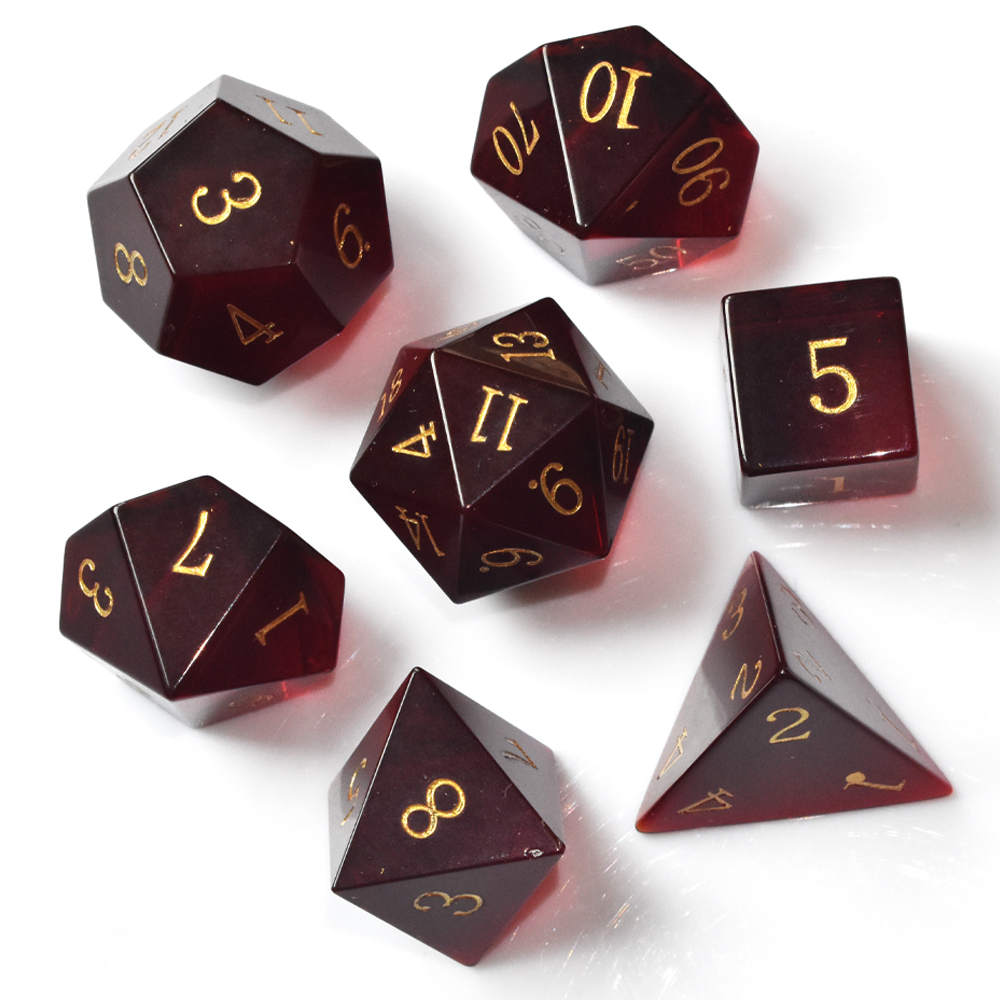 Red glass Dice
