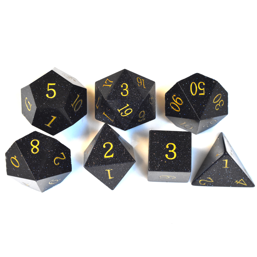 Blue sandstone Dice