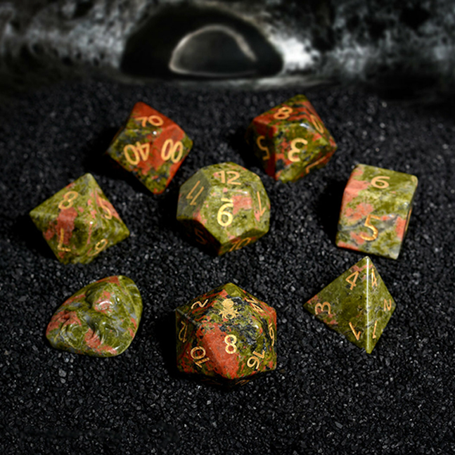 Unakite Dice