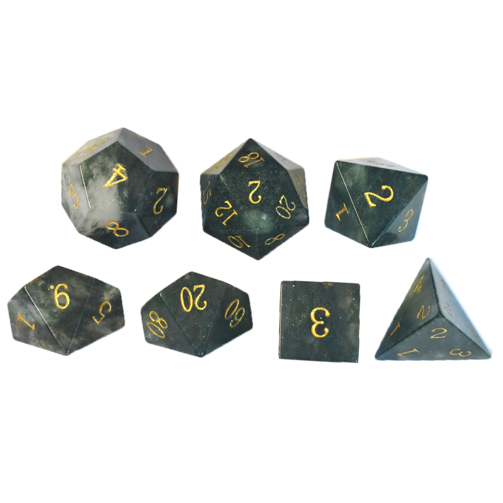 Water grass stone Dice