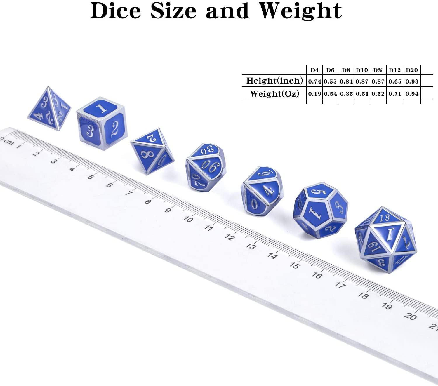 Silver with blue around the numbers