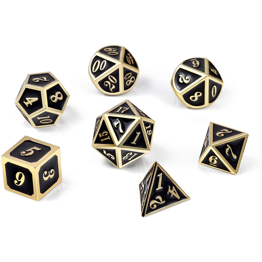 Gold k with black around the numbers