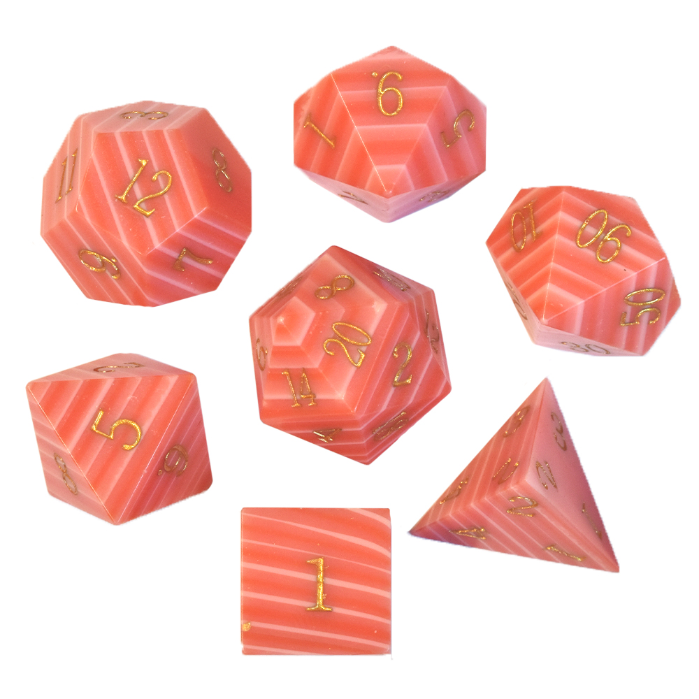 Red Malachite Dice