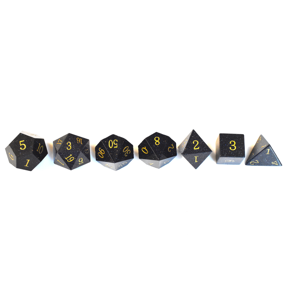 Blue sandstone Dice
