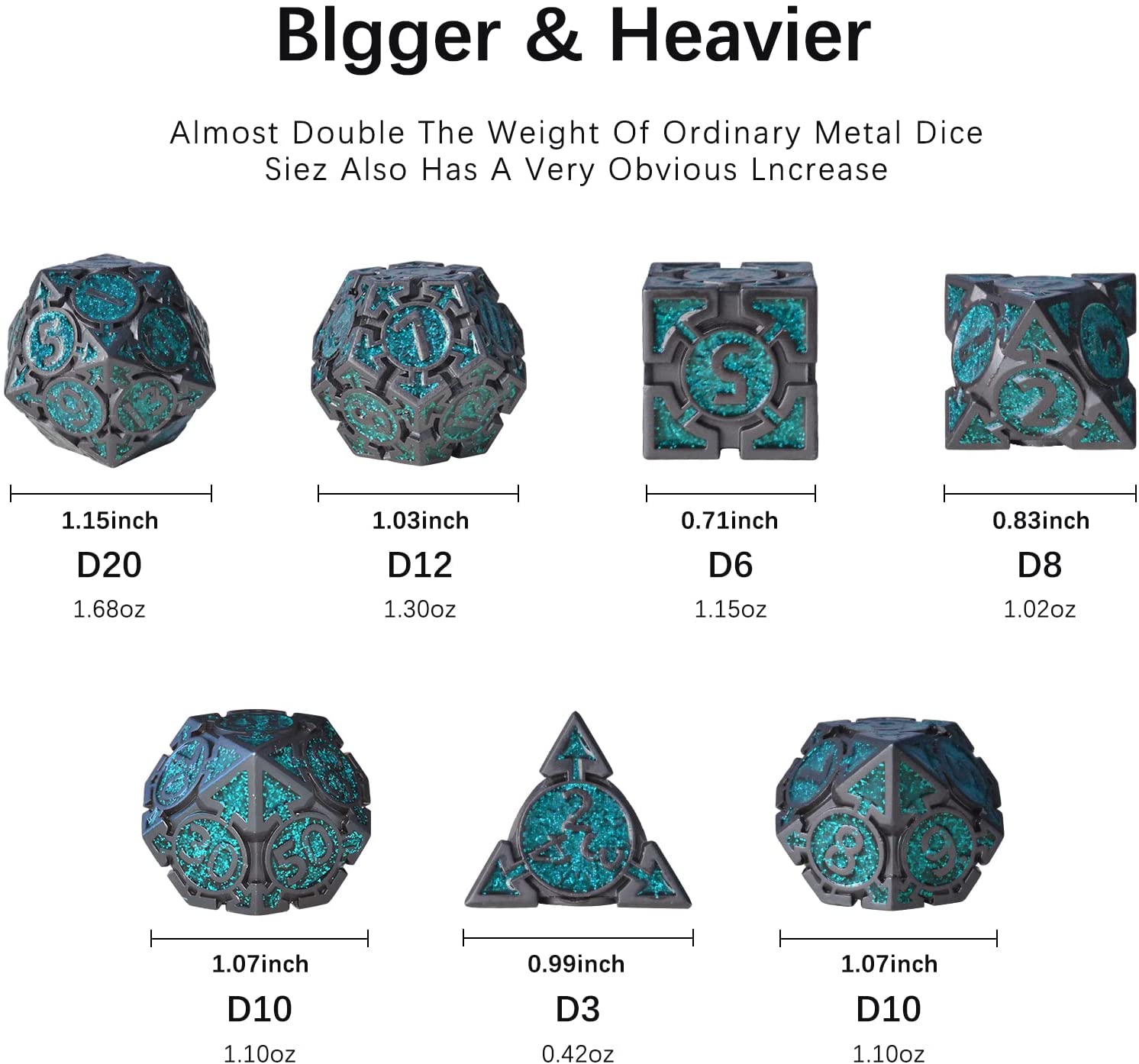 Black withwathet powder around the numbers