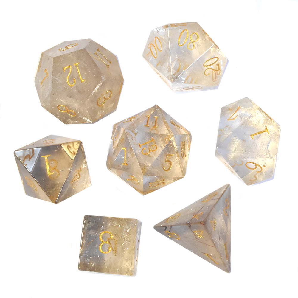 Tea crystal Dice