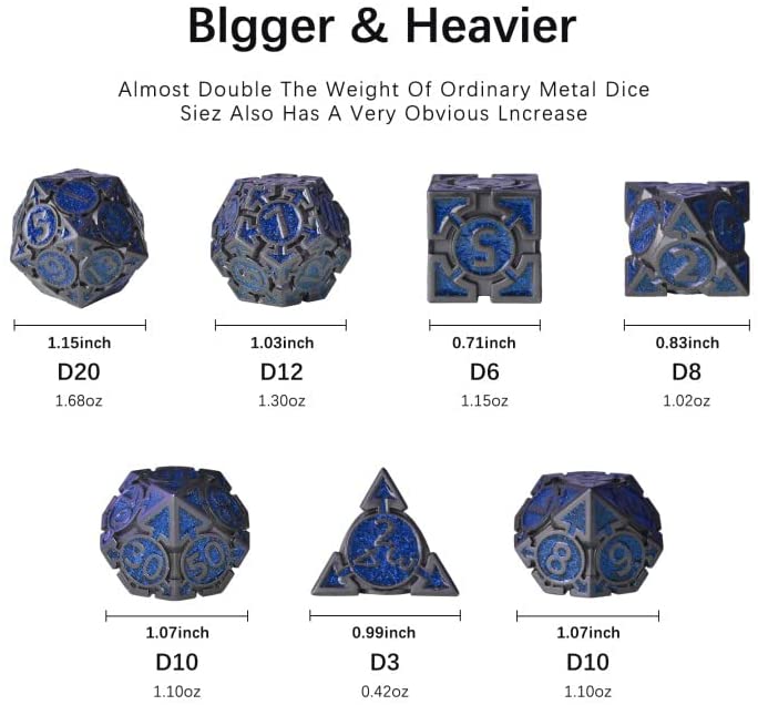 Black with sapphire blue powder around the numbers