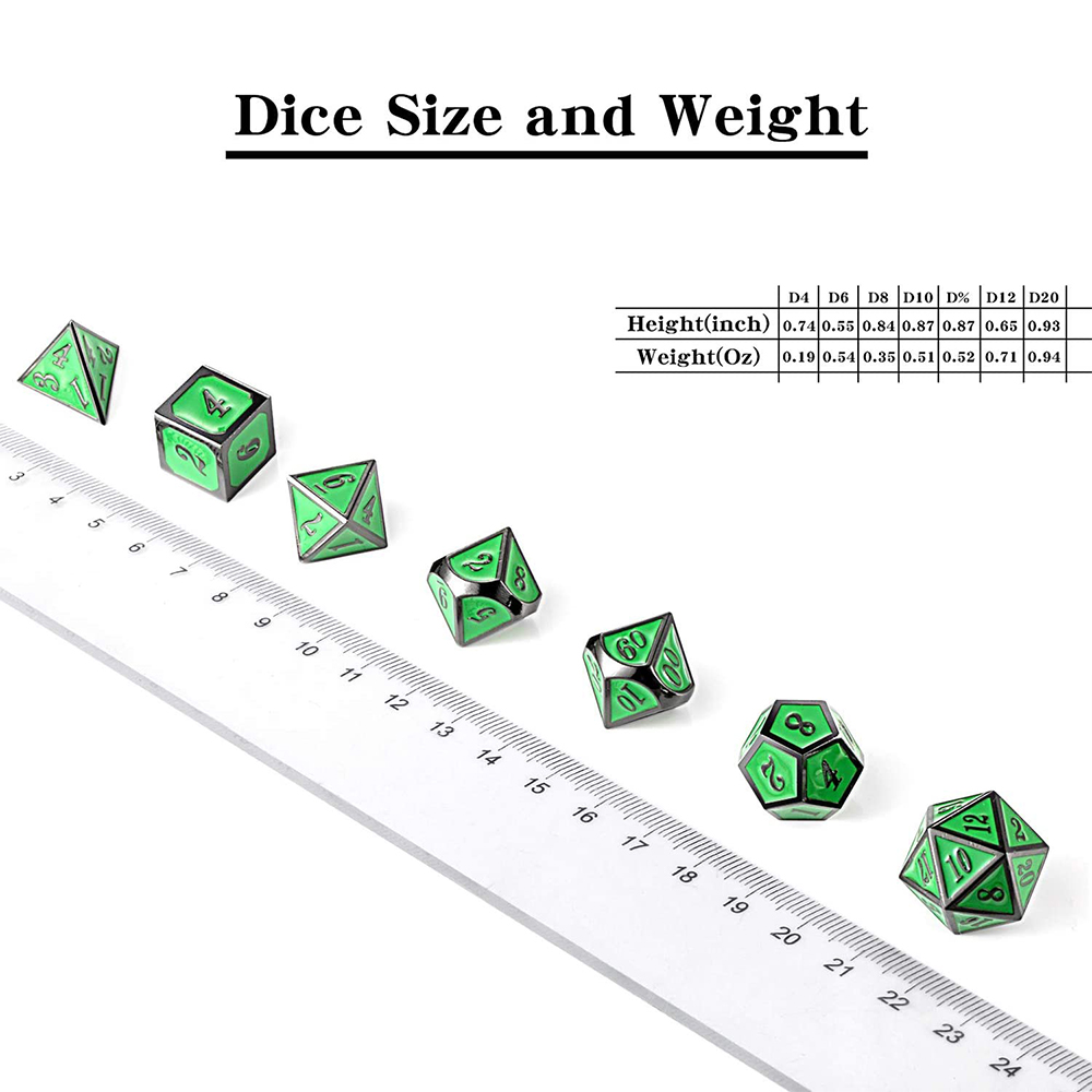 Black with green around the numbers