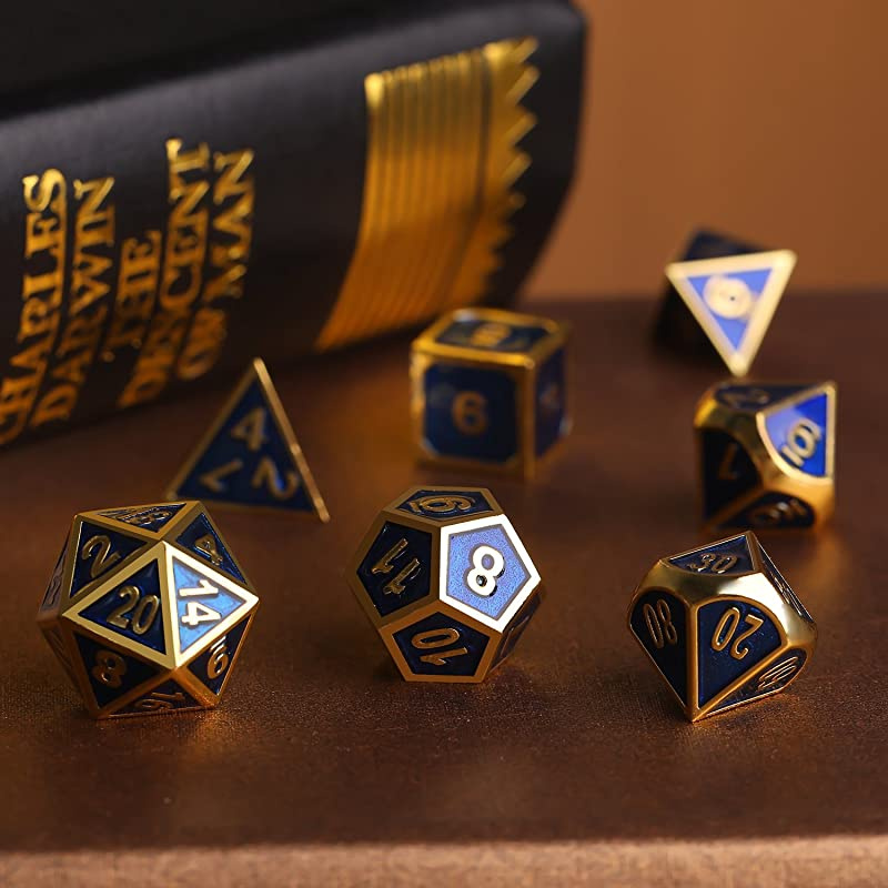 Gold with blue around the numbers