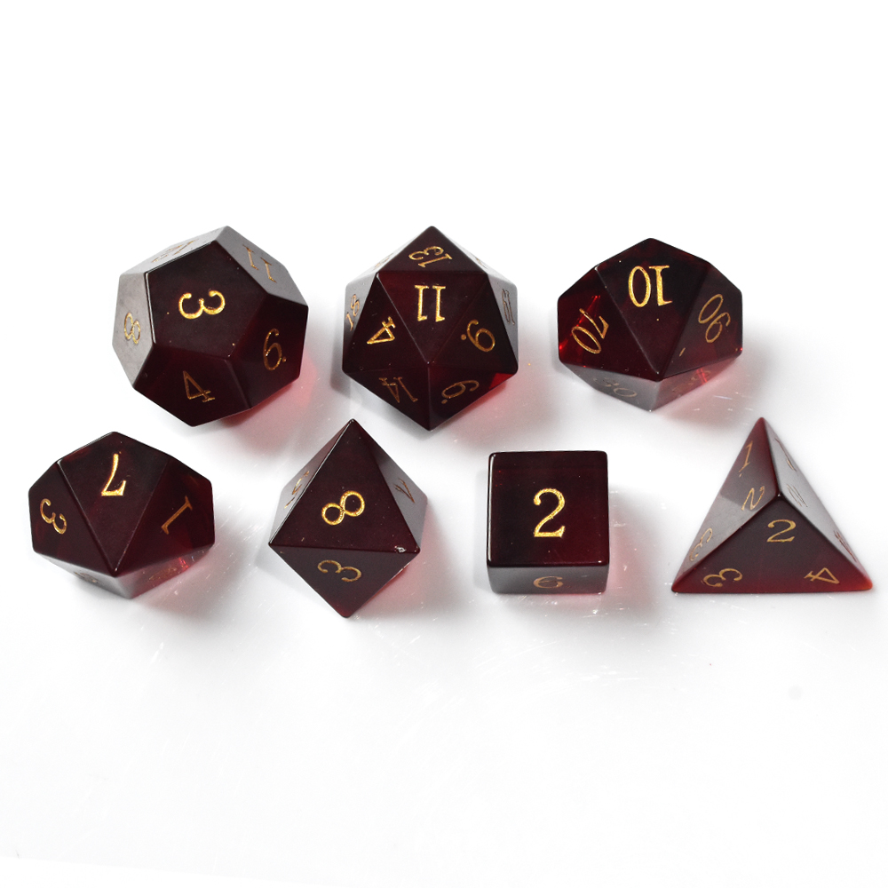 Red glass Dice