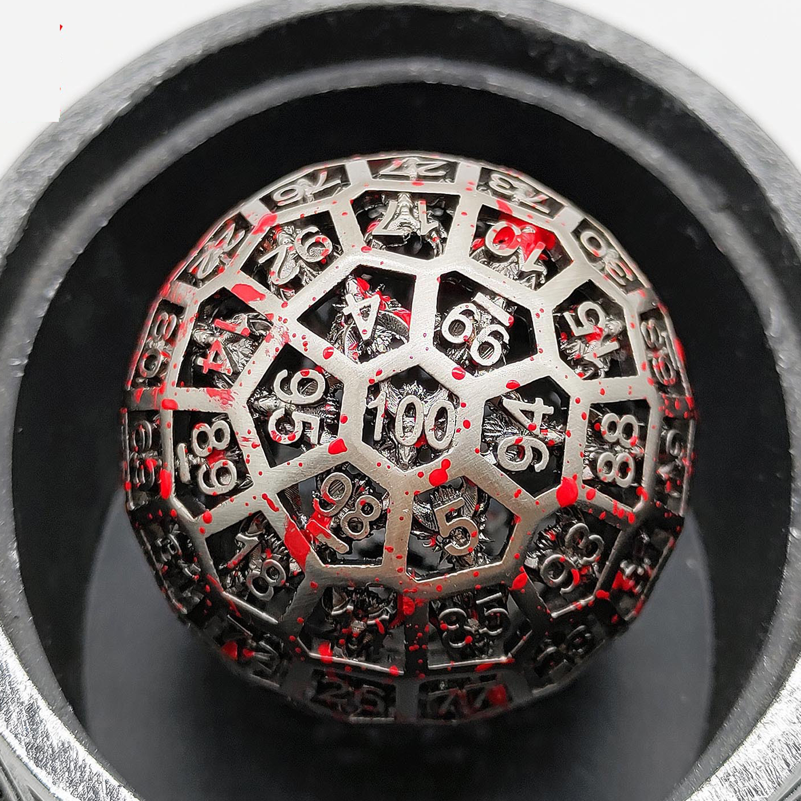 Nickel stained blood