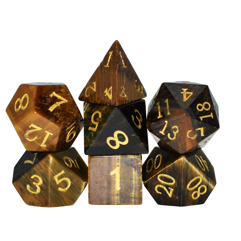 Tiger Eye Dice