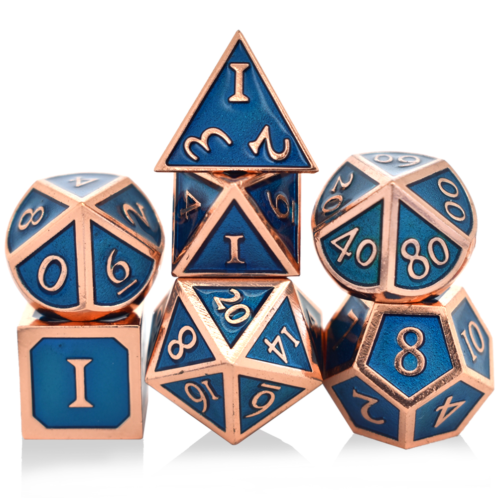 Metal Table Game Dice