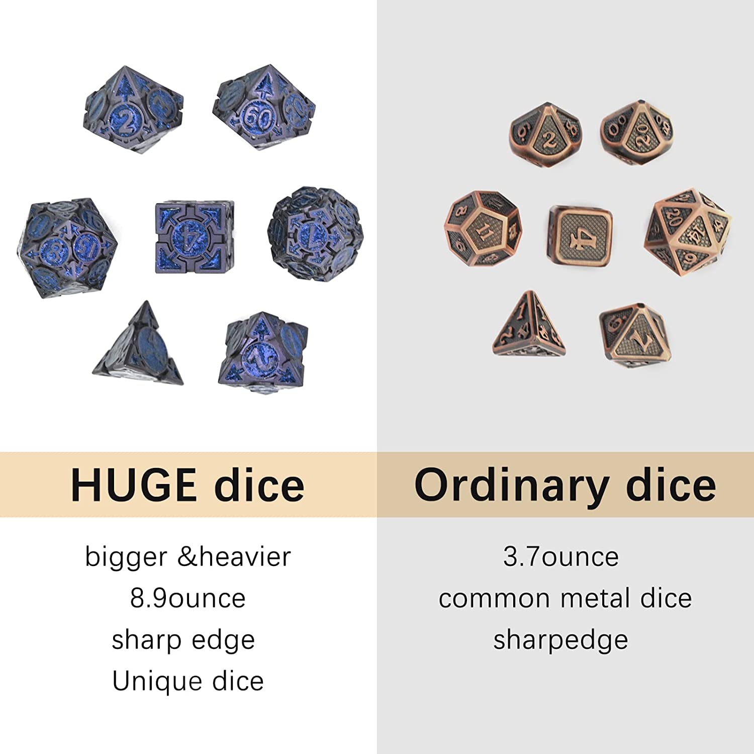 Black with sapphire blue powder around the numbers