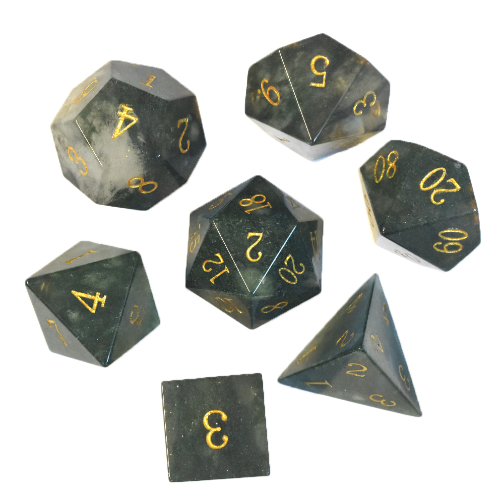 Water grass stone Dice