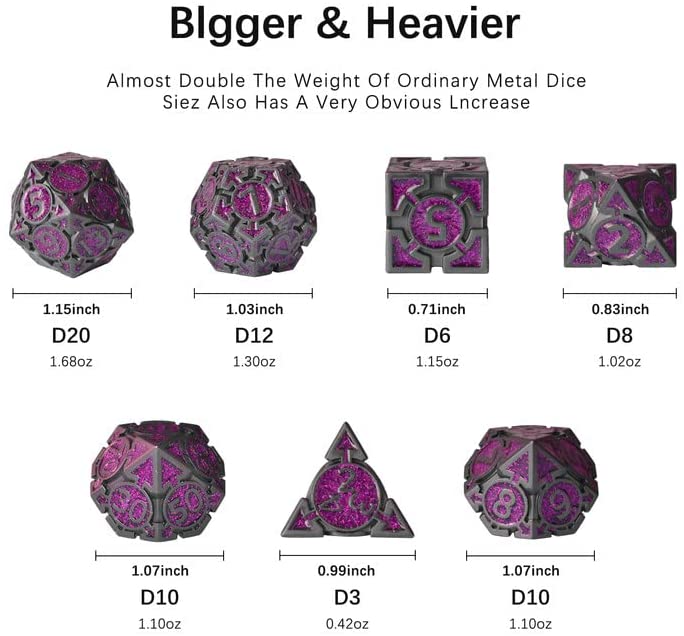 Black with purple powder around the numbers