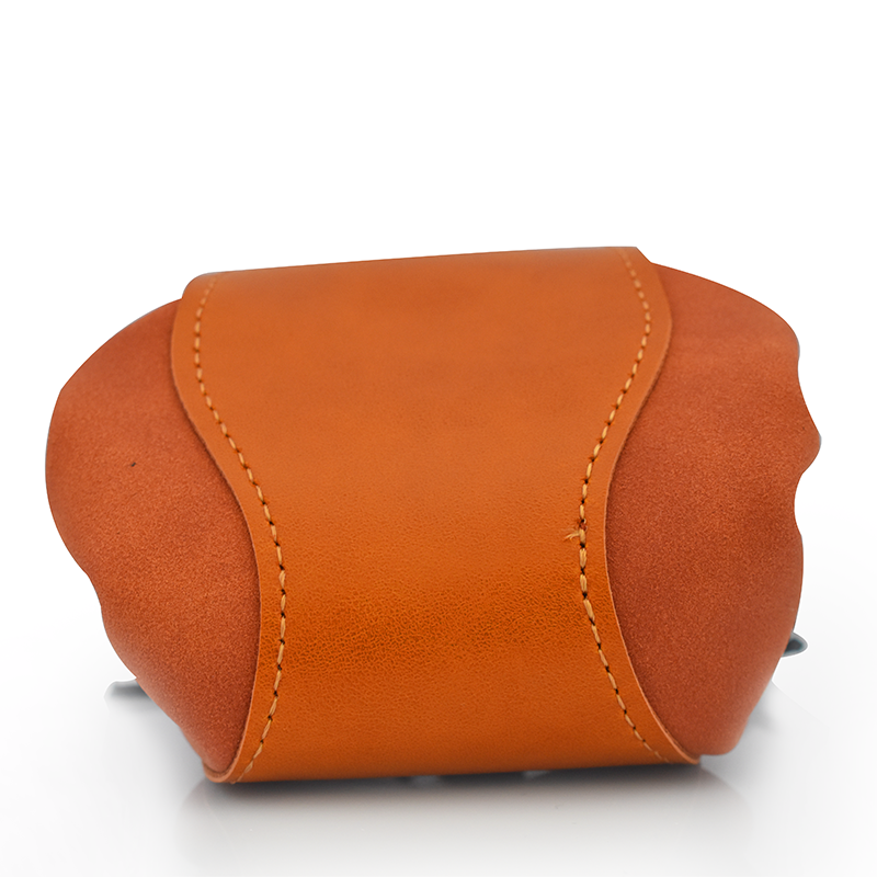 2-in-1 Drawstring Leather Dice Bag & Dice Tray