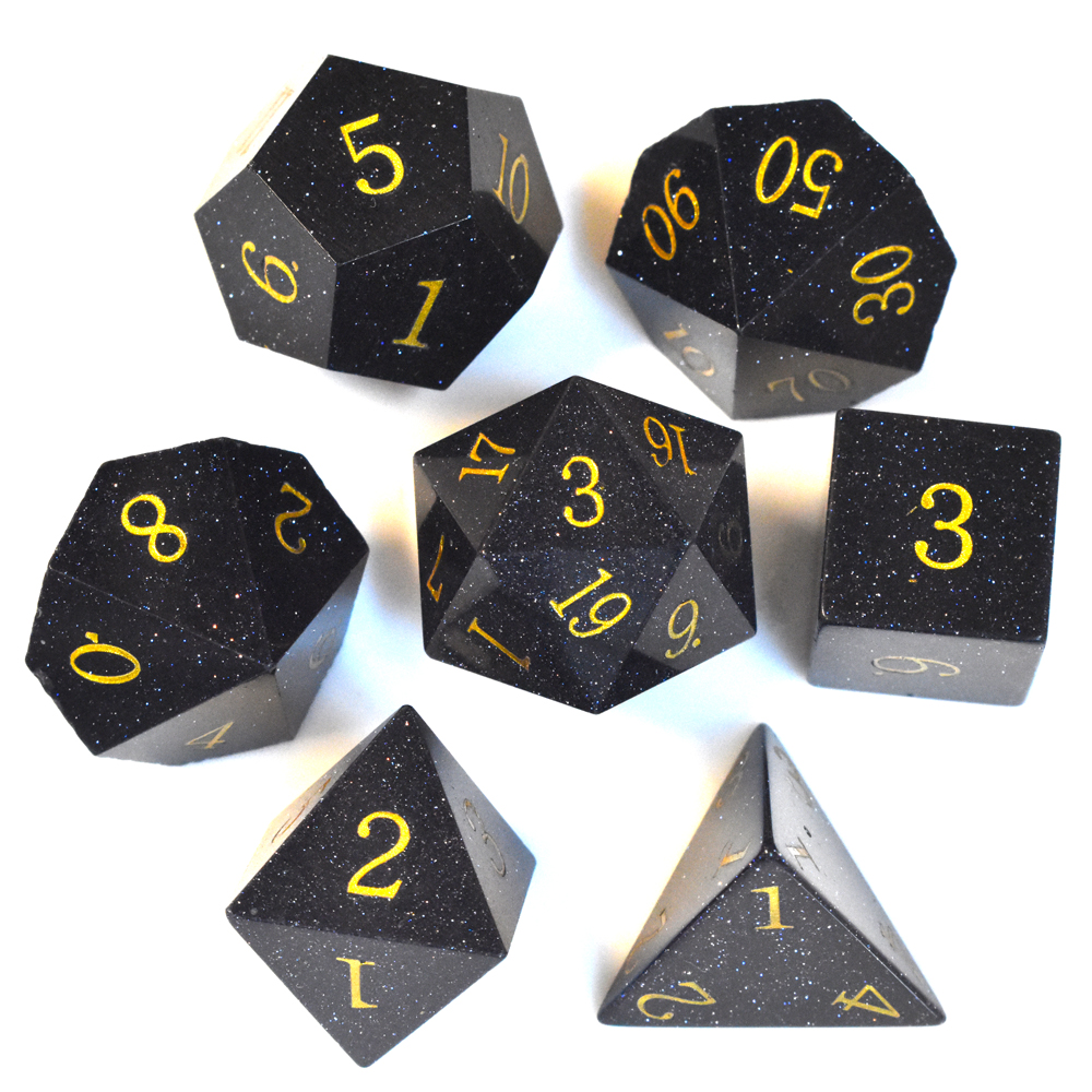 Blue sandstone Dice