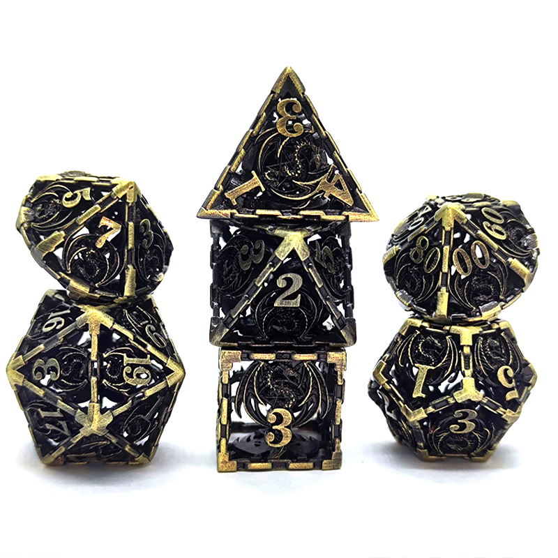 Vintage bronze dragon